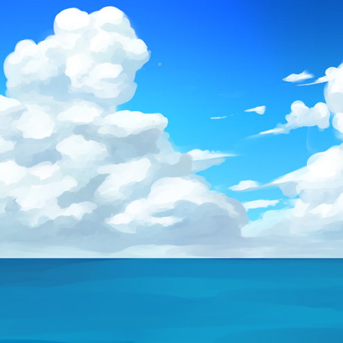 雲の着彩方法その2 夏の風物詩、入道雲を描こう | フリーランス